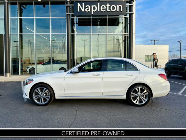 used 2020 Mercedes-Benz C-Class car, priced at $27,400