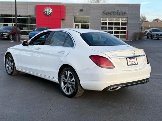 used 2020 Mercedes-Benz C-Class car, priced at $27,400