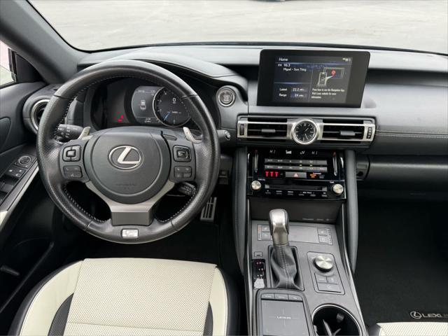 used 2022 Lexus IS 350 car, priced at $41,000