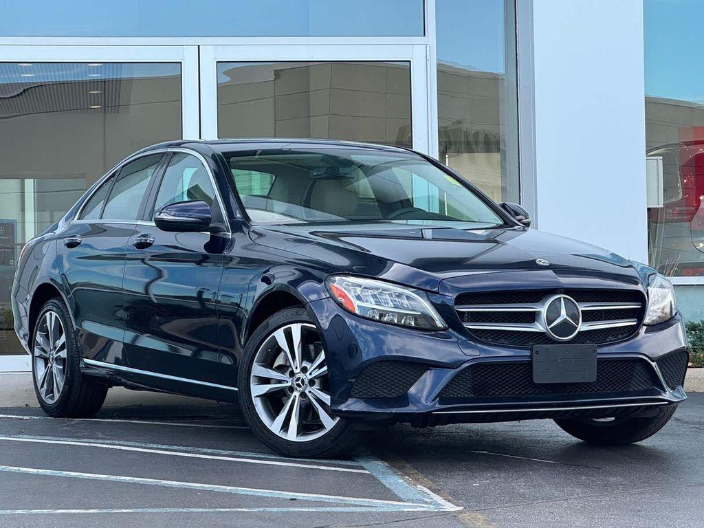 used 2021 Mercedes-Benz C-Class car, priced at $24,989