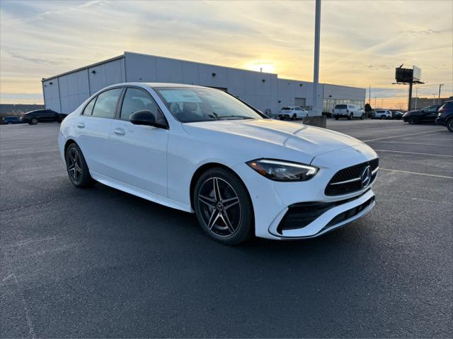 new 2025 Mercedes-Benz C-Class car, priced at $56,615