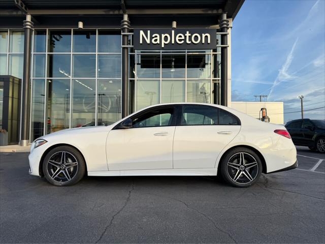 new 2025 Mercedes-Benz C-Class car, priced at $56,615