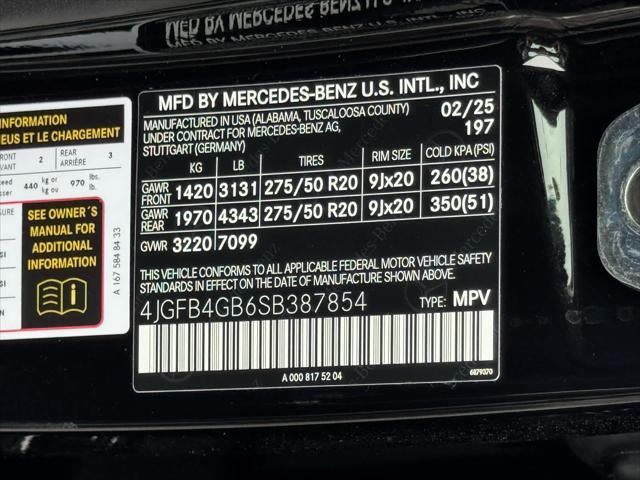 new 2025 Mercedes-Benz GLE 450e car, priced at $81,780