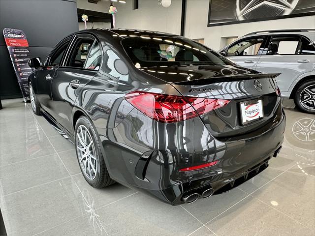 new 2024 Mercedes-Benz AMG C 43 car, priced at $72,990