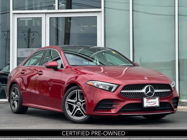 used 2021 Mercedes-Benz A-Class car, priced at $23,689