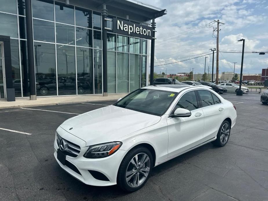used 2021 Mercedes-Benz C-Class car, priced at $33,625