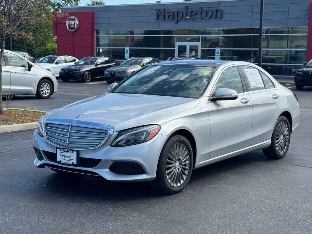 used 2015 Mercedes-Benz C-Class car, priced at $8,999