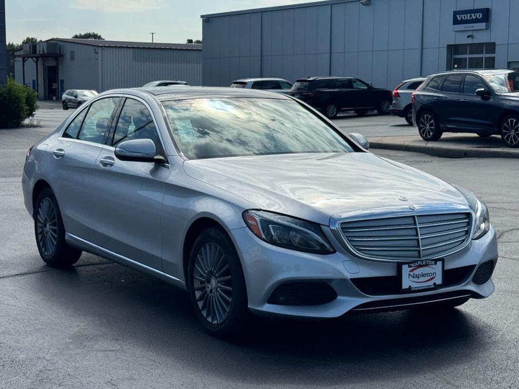 used 2015 Mercedes-Benz C-Class car, priced at $8,999