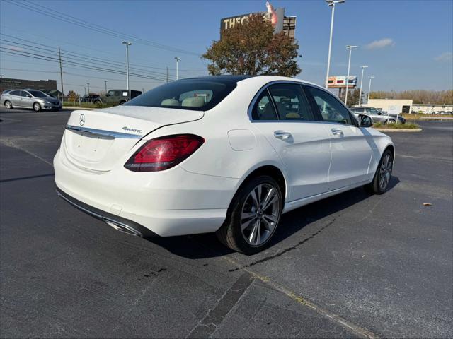 used 2021 Mercedes-Benz C-Class car, priced at $28,891