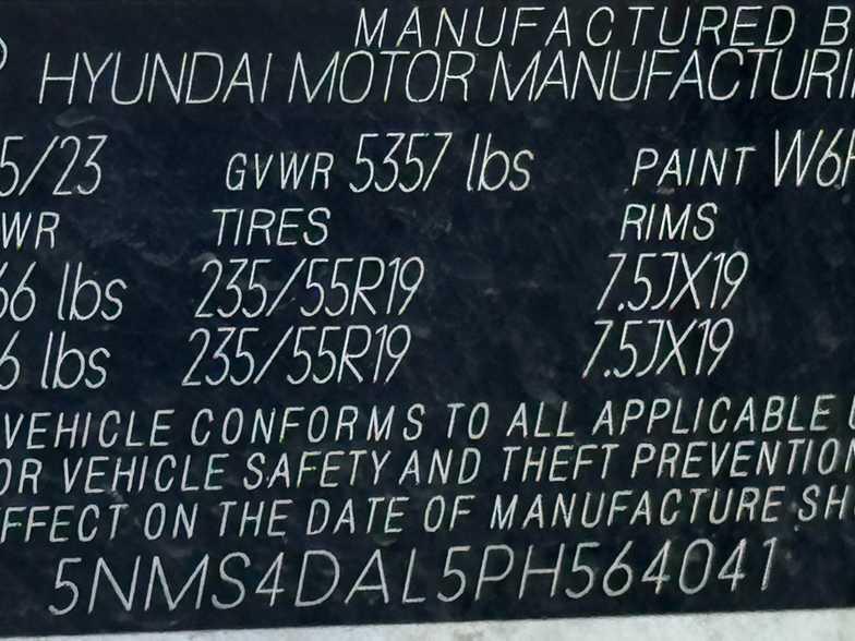 used 2023 Hyundai Santa Fe car, priced at $24,462