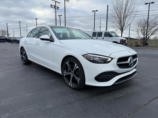 new 2025 Mercedes-Benz C-Class car, priced at $54,165