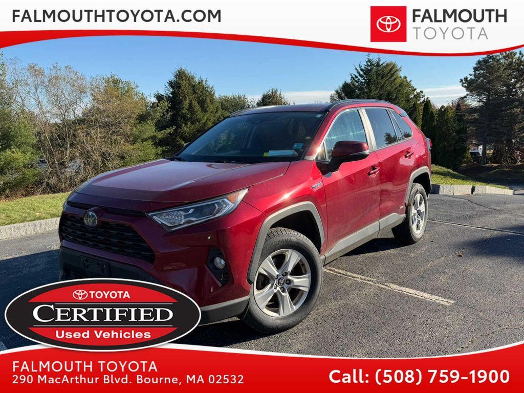 used 2020 Toyota RAV4 Hybrid car, priced at $27,995