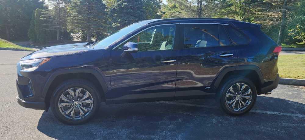 used 2022 Toyota RAV4 Hybrid car, priced at $38,995