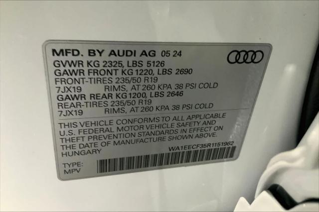 new 2024 Audi Q3 car, priced at $48,225