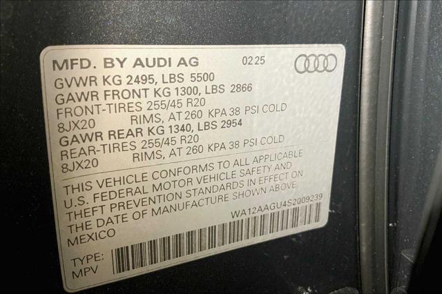 new 2025 Audi Q5 car, priced at $61,300