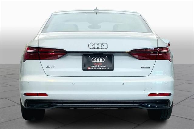 new 2025 Audi A6 car, priced at $63,015