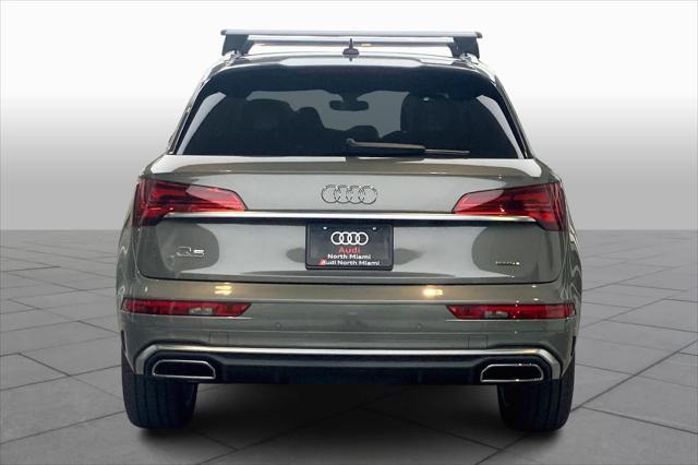 new 2025 Audi Q5 car, priced at $58,085