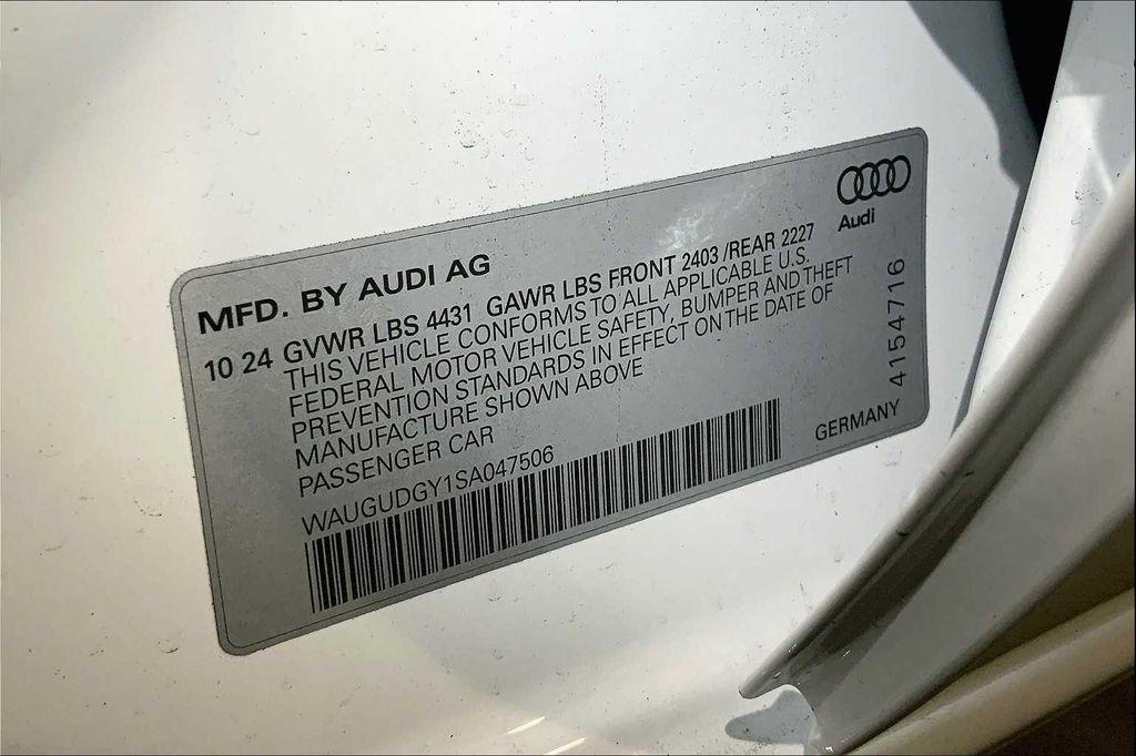 new 2025 Audi A3 car, priced at $41,395