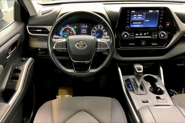 used 2021 Toyota Highlander Hybrid car, priced at $34,860