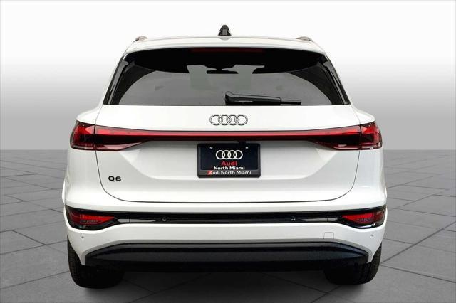 new 2025 Audi Q6 e-tron car, priced at $74,450