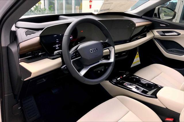 new 2025 Audi Q6 e-tron car, priced at $74,450