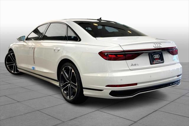new 2025 Audi A8 car, priced at $103,525