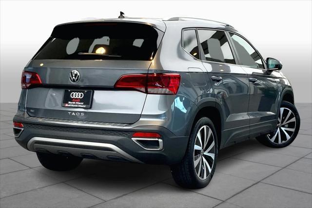 used 2022 Volkswagen Taos car, priced at $20,000