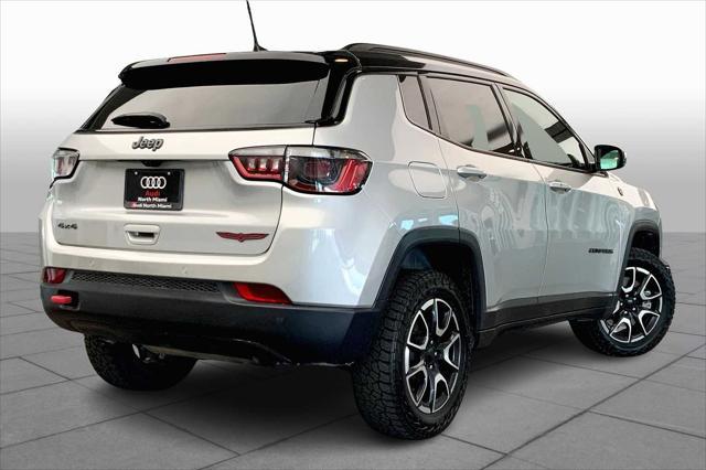 used 2024 Jeep Compass car, priced at $25,571