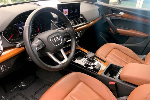 used 2021 Audi Q5 car, priced at $27,491
