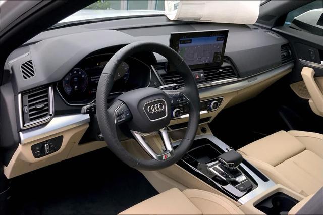 new 2025 Audi Q5 car, priced at $59,875