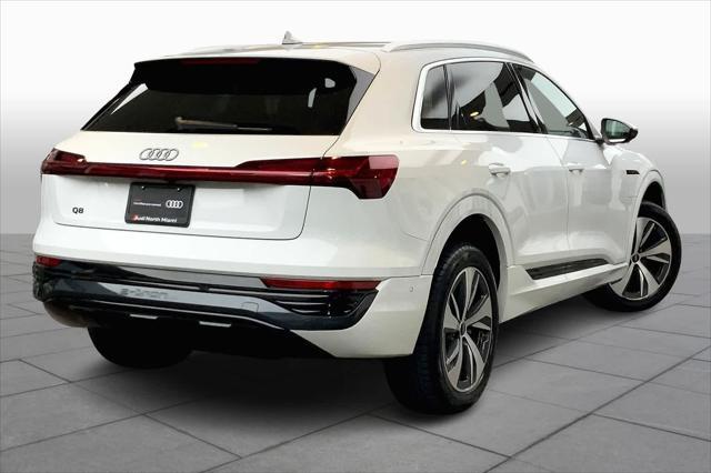 used 2024 Audi Q8 e-tron car, priced at $53,114