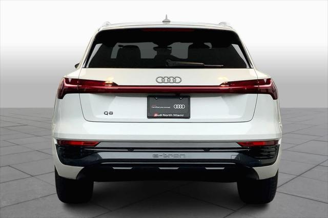 used 2024 Audi Q8 e-tron car, priced at $53,114