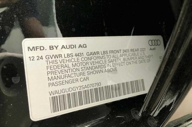 new 2025 Audi A3 car, priced at $43,740