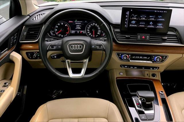 used 2021 Audi Q5 car, priced at $23,857