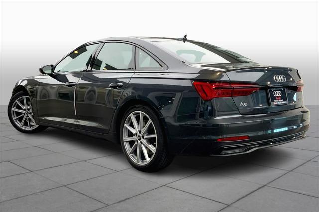 new 2025 Audi A6 car, priced at $63,015