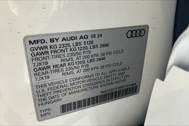 new 2024 Audi Q3 car, priced at $47,630