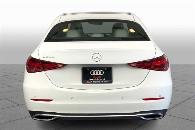 used 2025 Mercedes-Benz C-Class car, priced at $39,990