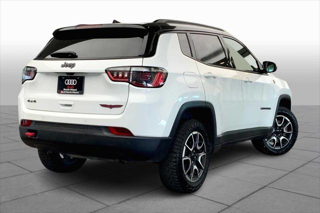 used 2024 Jeep Compass car, priced at $25,488