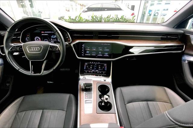 used 2021 Audi A6 car, priced at $46,900