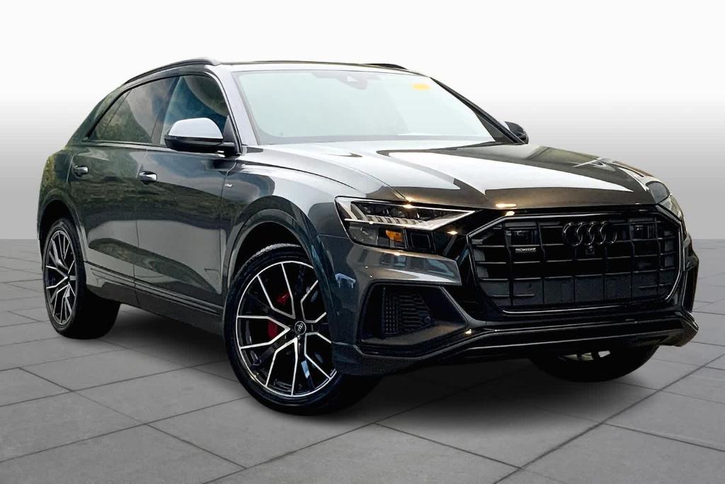 used 2021 Audi Q8 car, priced at $48,000