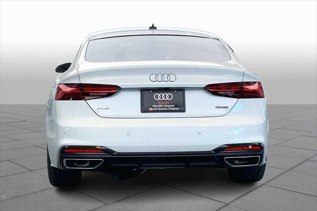 new 2025 Audi A5 Sportback car, priced at $57,525