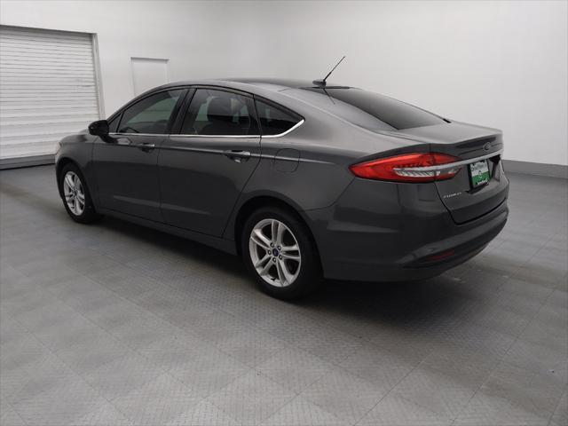 used 2018 Ford Fusion car, priced at $14,995