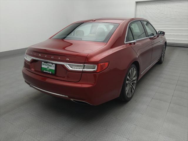 used 2017 Lincoln Continental car, priced at $23,295
