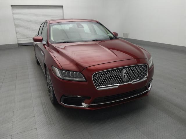 used 2017 Lincoln Continental car, priced at $23,295