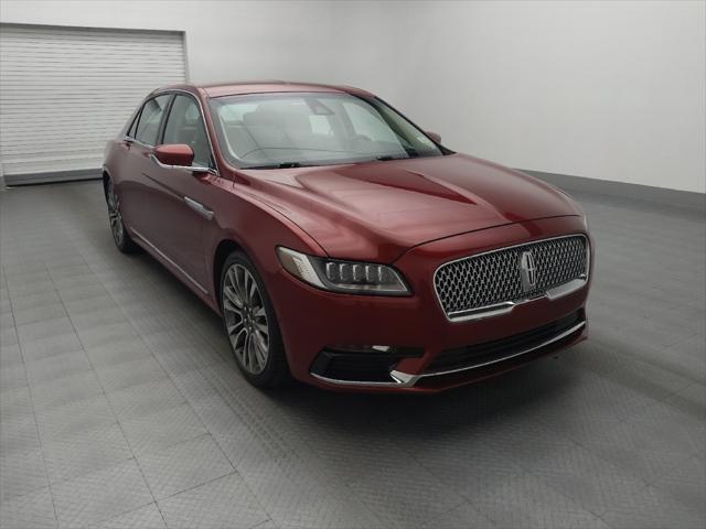 used 2017 Lincoln Continental car, priced at $23,295
