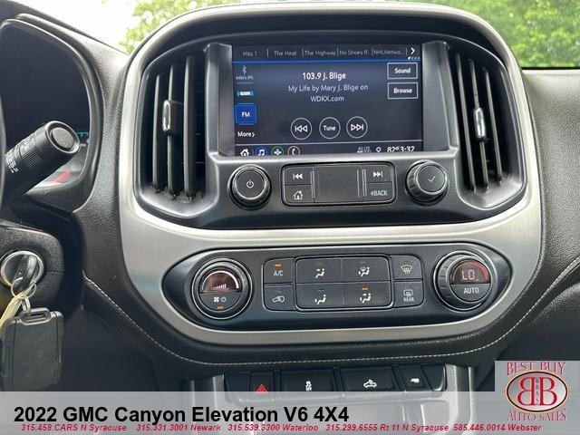 used 2022 GMC Canyon car, priced at $27,995