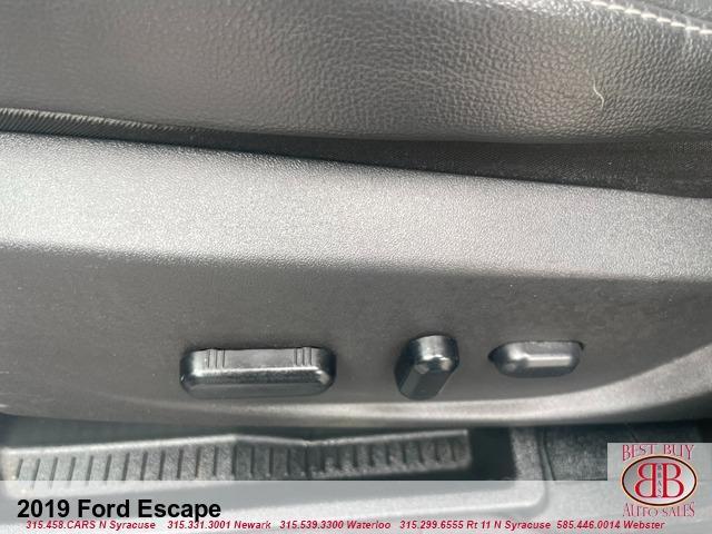 used 2019 Ford Escape car, priced at $13,995