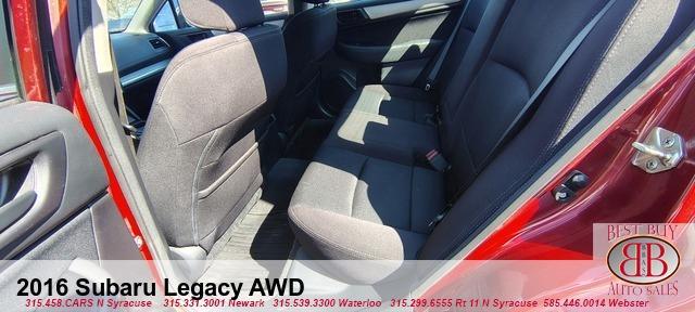 used 2016 Subaru Legacy car, priced at $12,995
