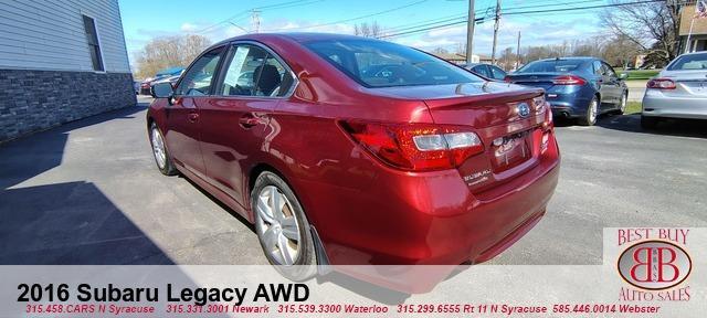 used 2016 Subaru Legacy car, priced at $12,995