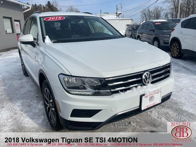 used 2018 Volkswagen Tiguan car, priced at $12,995